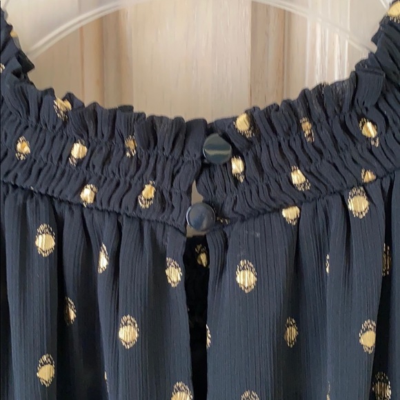 NWT Foil dot tiered dress - Picture 6 of 7